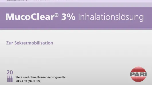 Mucoclear 3% Nacl Inhalationslösung 20 X 4 ml