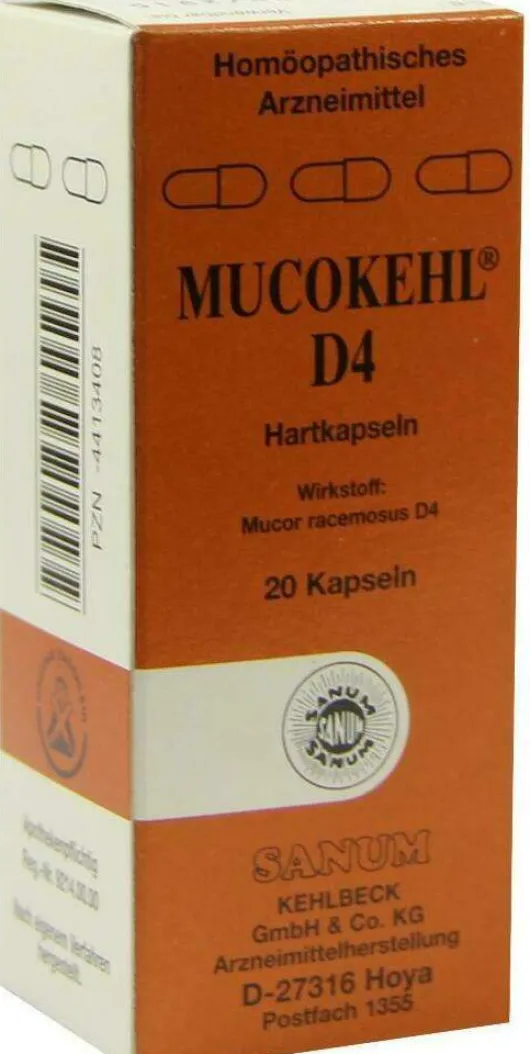 Mucokehl D4 20 Kapseln
