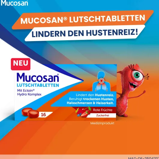 Mucosan rote Früchte 16 Lutschtabletten
