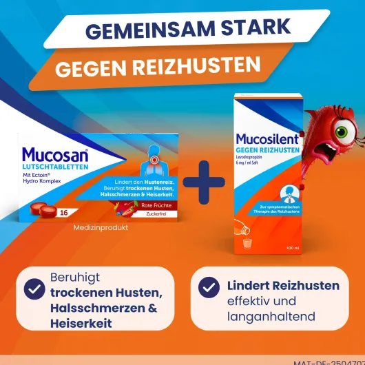 Mucosan rote Früchte 16 Lutschtabletten