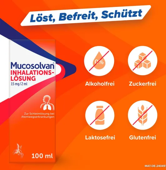Mucosolvan Inhalationslösung 15 mg 100 ml Lösung