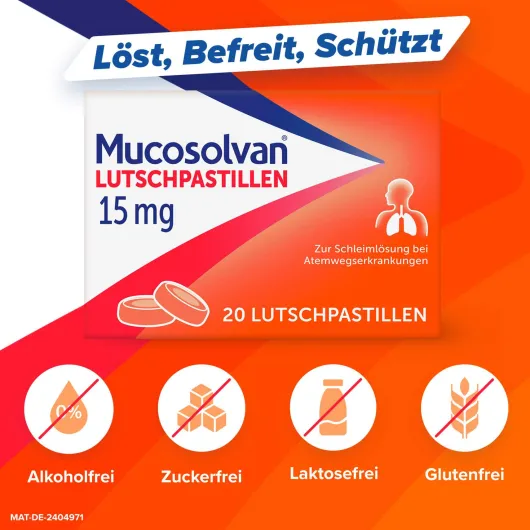 Mucosolvan Lutschpastillen 2 x 20 Stück