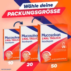 Mucosolvan 1mal täglich 20 Retardkapseln