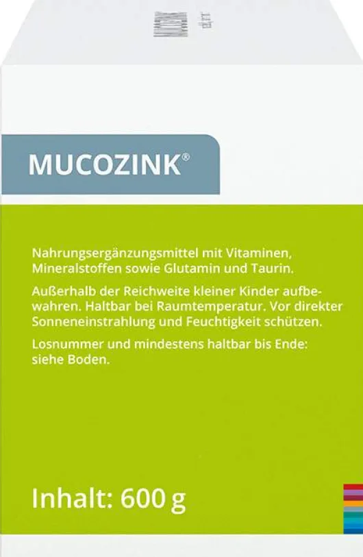 Mucozink 600 G