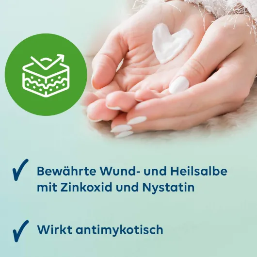 Multilind Heilsalbe mit Nystatin und Zinkoxid 100 g