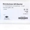Mundschutz Op Mit Gummiband und Nasenbügel Blau 10 Stück