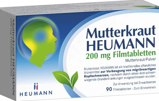 Mutterkraut Heumann 200 mg Filmtabletten 90 Stück