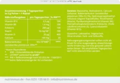 Mybiotik Balance Rds 20 X 2 G Plulver + 20 Kapseln Kombipackung