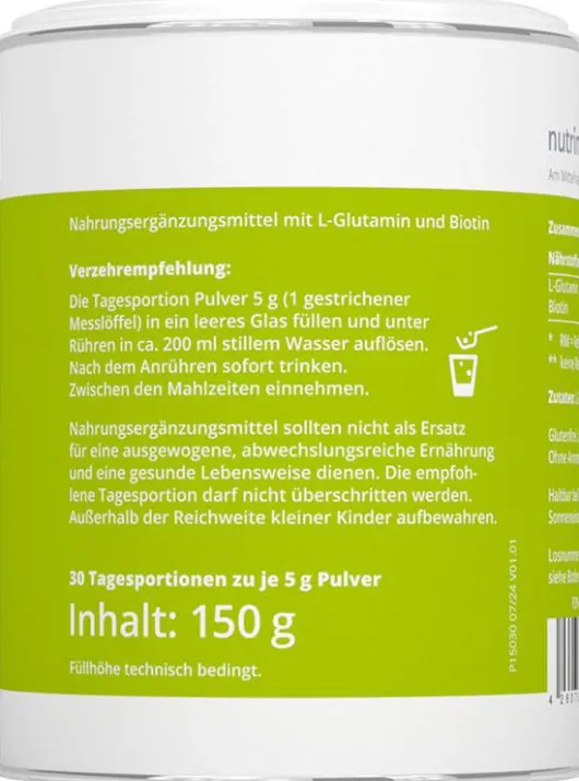 Mybiotik Glutamin 5000 Pulver 30 Portionen