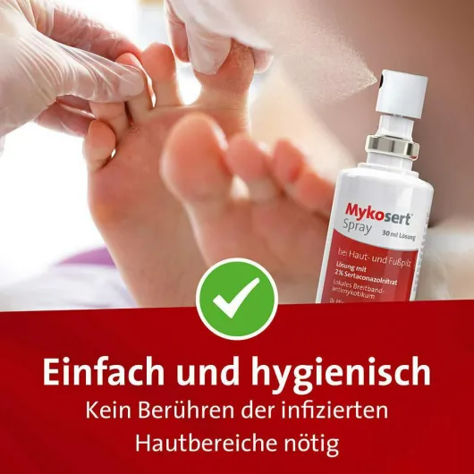Mykosert Spray bei Haut- und Fußpilz 30 ml