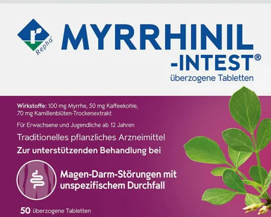 Myrrhinil Intest 50 Dragees