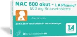 Nac 600 Akut 1A Pharma 20 Brausetabletten