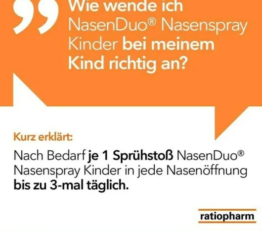 NasenDuo Nasenspray Kinder 10 ml