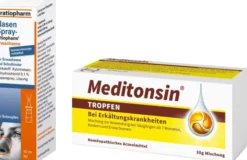 NasenSpray-ratiopharm Erwachsene 15 ml + Meditonsin Tropfen 35 g Lösung