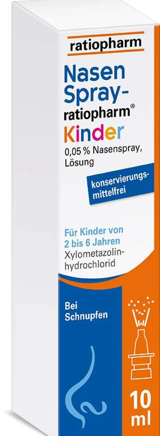 Nasenspray-ratiopharm Kinder konservierungsmittelfrei 10 ml