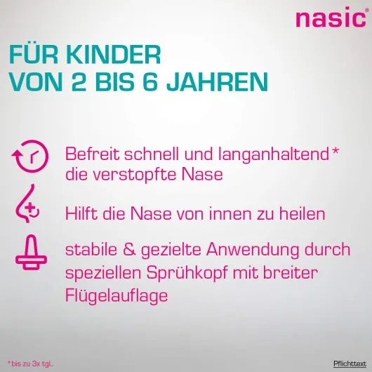Nasic für Kinder Nasenspray 10 ml