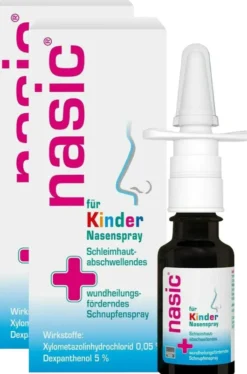 Nasic für Kinder Nasenspray 2 x 10 ml