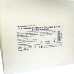 Natrium Citricum 3,13% 100 X 10 ml Ampullen