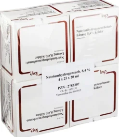 Natrium Hydrogencarbonat 8,4% Köhler 100 X 20 ml Infusionslösung