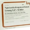 Natrium Hydrogencarbonat 8,4% Köhler 10 X 20 ml Infusionslösung