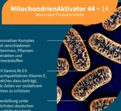 Natugena Mitochondrien Aktivator 44+14 240 Kapseln