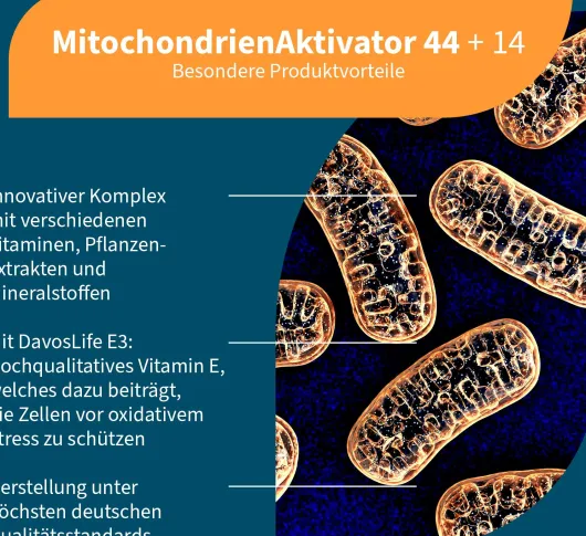 Natugena Mitochondrien Aktivator 44+14 240 Kapseln