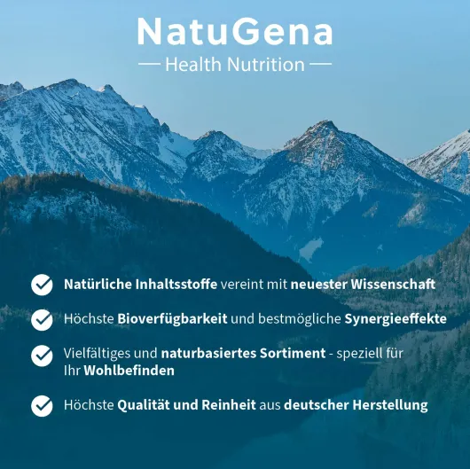 Natugena Mitochondrien Aktivator 44+14 240 Kapseln