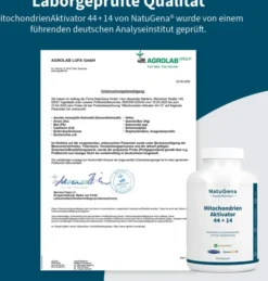 Natugena Mitochondrien Aktivator 44+14 240 Kapseln