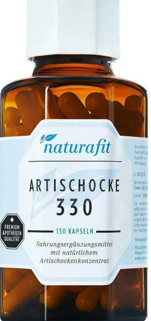 Naturafit Artischocke 330 Kapseln 150 Stück