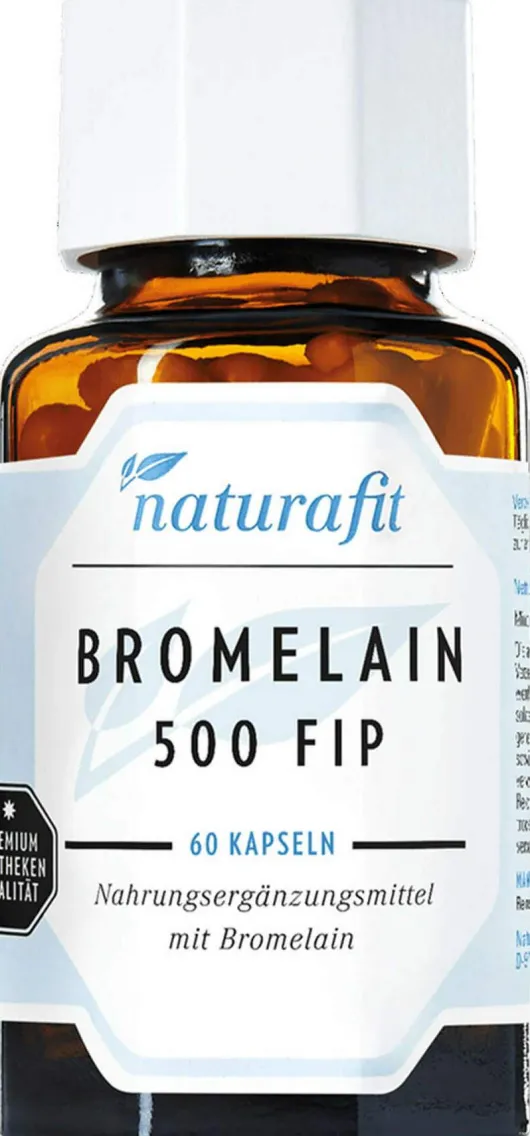 Naturafit Bromelain 500 Fip 60 Kapseln