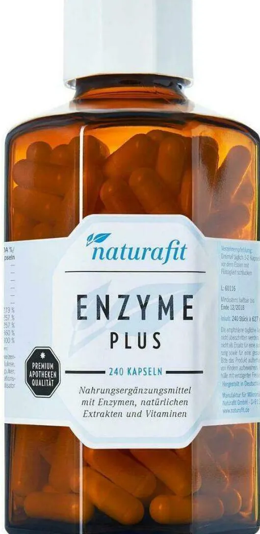 Naturafit Enzyme Plus 240 Kapseln