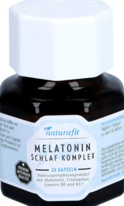 Naturafit Melatonin Schlaf Komplex Kapseln 20 Stück