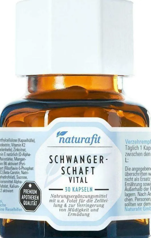 Naturafit Schwangerschaft Vital Kapseln