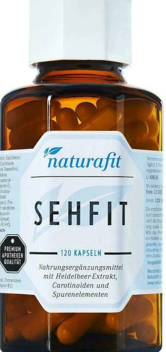 Naturafit Sehfit Kapseln 120 Stück
