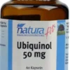 Naturafit Ubiquinol 50 mg 60 Kapseln