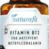 Naturafit Vitamin B12 500 µg Aktiviert 90 Kapseln