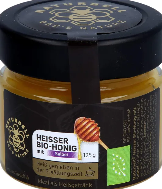 Naturbell Heißer Bio-Honig Mit Salbei 125 G