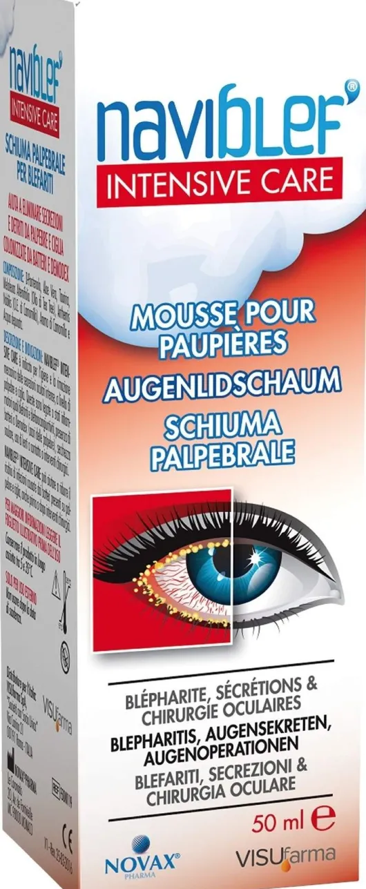 Naviblef Intensive Care Augenlidschaum 50 ml