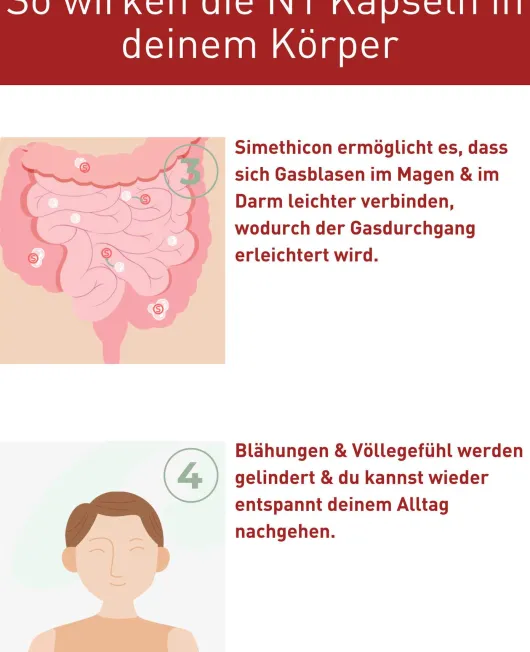 N1 Blähungen & Völlegefühl Kapseln 30 Stück