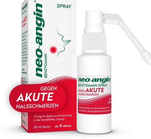 Neo Angin Benzydamin akute Halsschmerzen Spray 30 ml