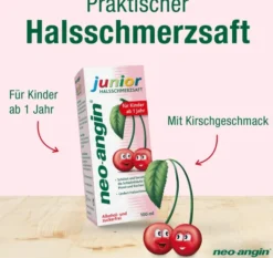 Neo Angin Junior Halsschmerzsaft 100 ml