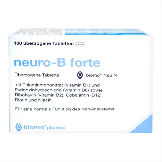 Neuro B Forte Biomo Neu 100 Überzogene Tabletten
