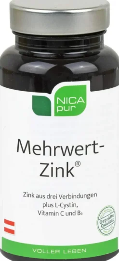 Nicapur Mehrwert-Zink 60 Kapseln