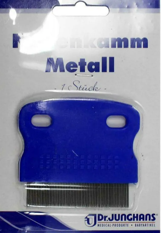 Nissenkamm Metall 1 Stück