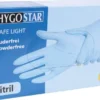 Nitrilhandschuhe Safe Light M hellblau, Puderfrei