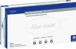 Nitrilhandschuhe Unsteril Puderfrei Gr. M Blue Violet 100 Stück