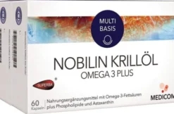 Nobilin Krillöl Omega 3 Plus 2 X 60 Kapseln