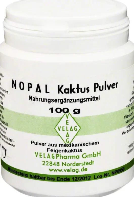 Nopal Kaktus 100 G Pulver