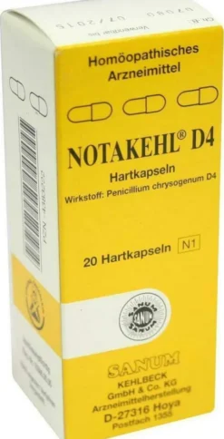 Notakehl D4 20 Kapseln