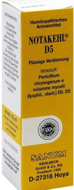 Notakehl D 5 Tropfen 10 ml Tropfen